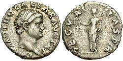 1 Денарий Римская империя (27BC-395) Серебро Отон (32-69)