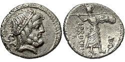 1 Denarius 罗马共和国 (509 BC - 27 BC) 銀 
