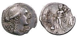 1 Denarius 罗马共和国 (509 BC - 27 BC) 銀 
