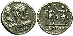 1 Denarius 罗马共和国 (509 BC - 27 BC) 銀 
