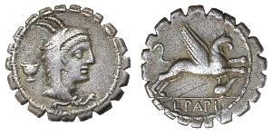 1 Denarius 罗马共和国 (509 BC - 27 BC) 銀 