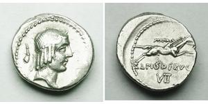 1 Denarius 罗马共和国 (509 BC - 27 BC) 銀 