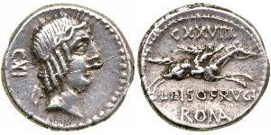 1 Denarius 罗马共和国 (509 BC - 27 BC) 銀 
