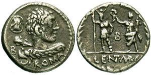 1 Denarius 罗马共和国 (509 BC - 27 BC) 銀 
