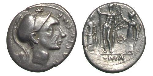 1 Denarius 罗马共和国 (509 BC - 27 BC) 銀 