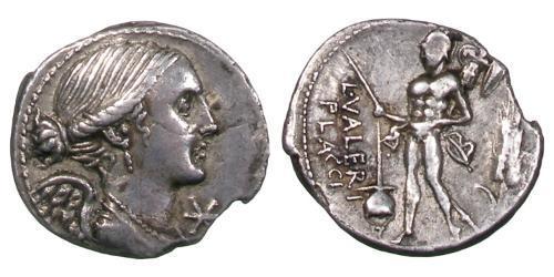 1 Denarius 罗马共和国 (509 BC - 27 BC) 銀 