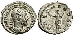 1 Denarius 羅馬帝國 銀 Maximinus I Thrax (173-238)