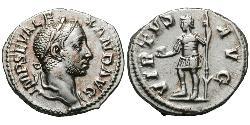 1 Denarius 羅馬帝國 銀 亚历山大·塞维鲁 (208-235)