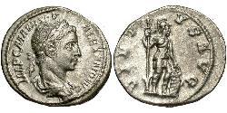 1 Denarius 羅馬帝國 銀 亚历山大·塞维鲁 (208-235)