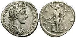 1 Denarius 羅馬帝國 銀 康茂德