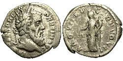 1 Denarius 羅馬帝國 銀 Pertinax (126-193)