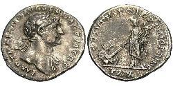 1 Denarius 羅馬帝國 銀 Trajan (53-117)