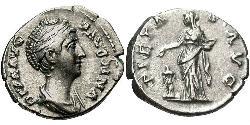 1 Denarius 羅馬帝國 銀 大福斯蒂娜