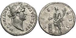1 Denarius 羅馬帝國 銀 哈德良
