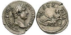 1 Denarius 羅馬帝國 銀 哈德良