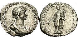 1 Denarius 羅馬帝國 銀 哈德良