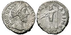 1 Denarius 羅馬帝國 銀 康茂德