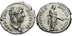 1 Denarius 羅馬帝國 銀 哈德良