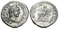 1 Denarius 羅馬帝國 銀 Caracalla (188-217)