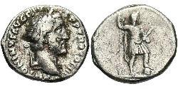 1 Denarius 羅馬帝國 銀 Antoninus Pius  (86-161)
