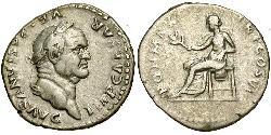 1 Denarius 羅馬帝國 銀 韦斯巴芗