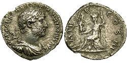 1 Denarius 羅馬帝國 銀 哈德良