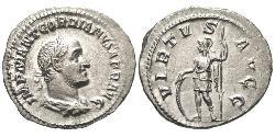1 Denarius 羅馬帝國 銀 戈爾迪安二世