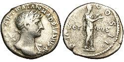 1 Denarius 羅馬帝國 銀 哈德良