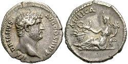1 Denarius 羅馬帝國 銀 哈德良