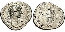 1 Denarius 羅馬帝國 銀 哈德良