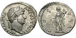 1 Denarius 羅馬帝國 銀 哈德良