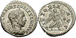 1 Denarius 羅馬帝國 銀 亚历山大·塞维鲁 (208-235)