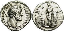 1 Denarius 羅馬帝國 銀 Antoninus Pius  (86-161)