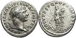 1 Denarius 羅馬帝國 銀 Trajan (53-117)