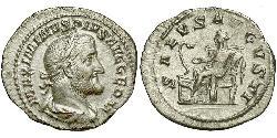 1 Denarius 羅馬帝國 銀 Maximinus I Thrax (173-238)