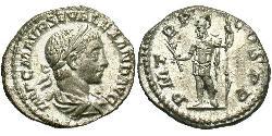 1 Denarius 羅馬帝國 銀 亚历山大·塞维鲁 (208-235)