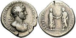 1 Denarius 羅馬帝國 銀 哈德良