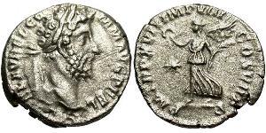 1 Denarius 羅馬帝國 銀 康茂德