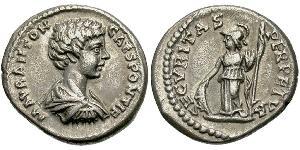 1 Denarius 羅馬帝國 銀 Caracalla (188-217)