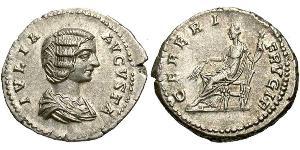 1 Denarius 羅馬帝國 銀 尤利亞·多姆娜