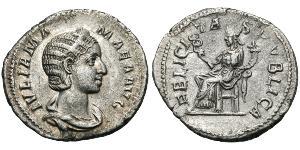 1 Denarius 羅馬帝國 銀 Julia Avita Mamaea (180-235)