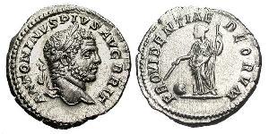 1 Denarius 羅馬帝國 銀 Caracalla (188-217)
