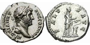 1 Denarius 羅馬帝國 銀 哈德良