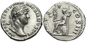 1 Denarius 羅馬帝國 銀 哈德良