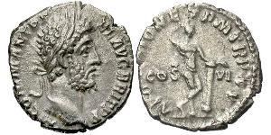 1 Denarius 羅馬帝國 銀 康茂德