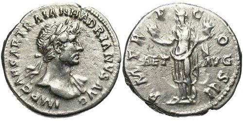 1 Denarius 羅馬帝國 銀 哈德良