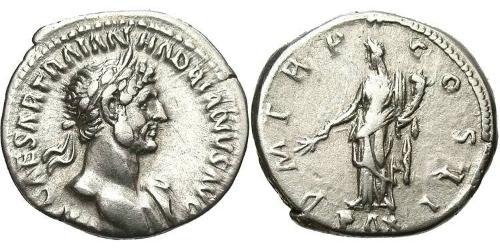 1 Denarius 羅馬帝國 銀 哈德良
