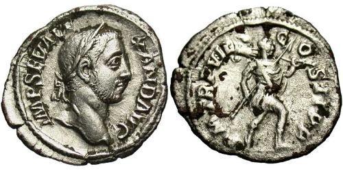 1 Denarius 羅馬帝國 銀 亚历山大·塞维鲁 (208-235)