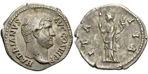 1 Denarius 羅馬帝國 銀 哈德良
