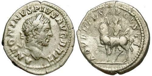 1 Denarius 羅馬帝國 銀 Caracalla (188-217)
